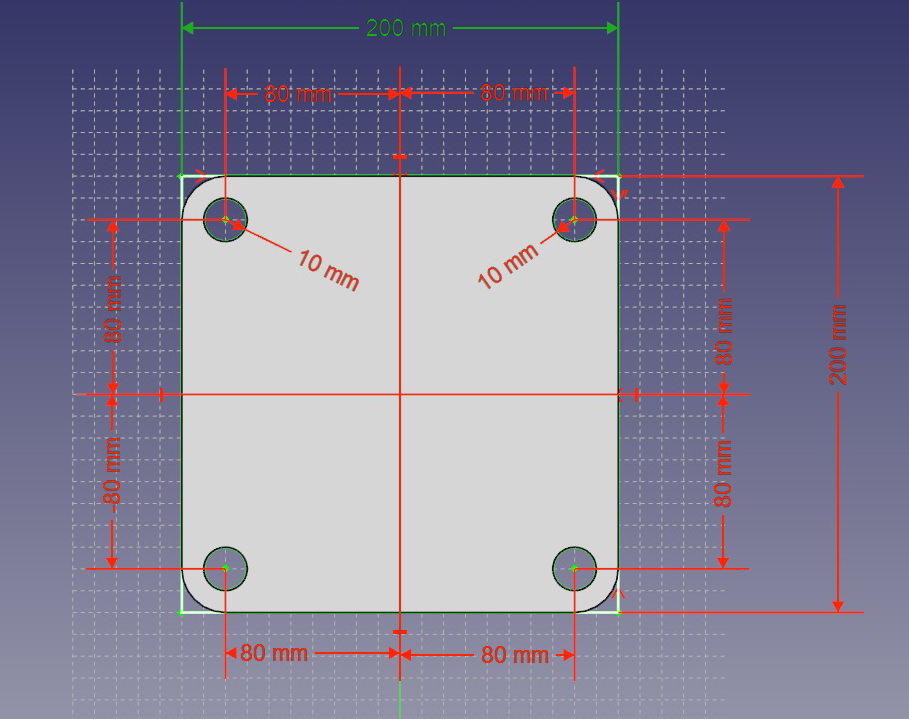 freecad 3d to 2d