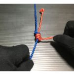 枝針の結び方-エダスを短く結ぶ