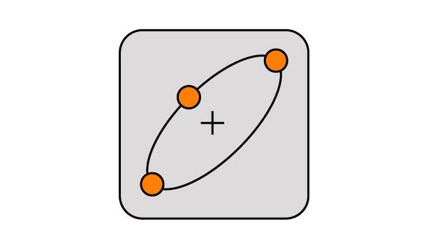 DraftSight-楕円の書き方